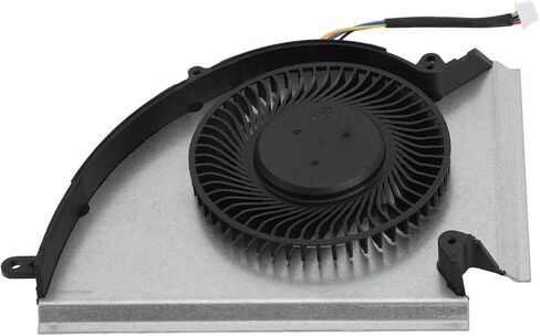 Dpofirs Cooling Laptop Fan, 4 Pin Compact Laptop Cooler Fan Replacement Professional Power Connector Silence High Efficiency in Saudi Arabia