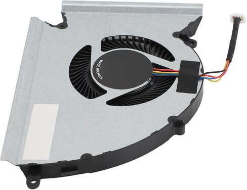 Dpofirs Cooling Laptop Fan, 4 Pin Compact Laptop Cooler Fan Replacement Professional Power Connector Silence High Efficiency in Saudi Arabia