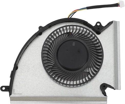 Dpofirs Cooling Laptop Fan, 4 Pin Compact Laptop Cooler Fan Replacement Professional Power Connector Silence High Efficiency in Saudi Arabia