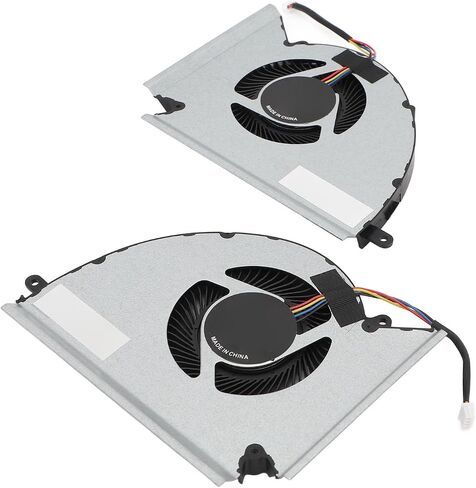 Dpofirs Cooling Laptop Fan, 4 Pin Compact Laptop Cooler Fan Replacement Professional Power Connector Silence High Efficiency in Saudi Arabia