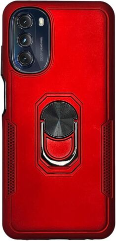 لهاتف Motorola Moto G Stylus 5G (2022) /XT2215 - حافظة هاتف مضادة للصدمات مع مشبك حزام - CV1 أسود in Kuwait
