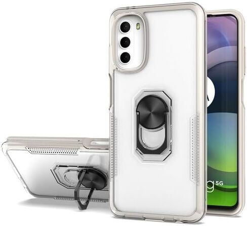 لهاتف Motorola Moto G Stylus 5G (2022) /XT2215 - حافظة هاتف مضادة للصدمات مع مشبك حزام - CV1 أسود in Kuwait