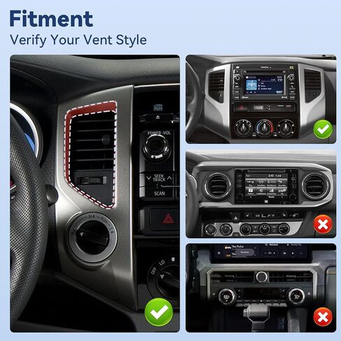 حامل الهاتف المغناطيسي بفتحة السيارة Kaishengyuan لسيارة Toyota Tacoma 2012 2013 2014 2015، حامل الهاتف الخلوي المعدني الجيل الثاني من ملحقات Tacoma حامل قوس لجميع الهواتف الذكية in Kuwait