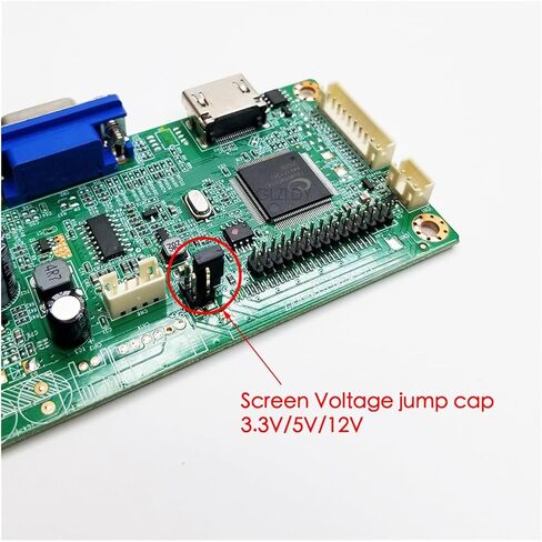 متوافق مع سامسونج، 1366x768 40 دبابيس LVDS HDMI VGA LCD عرض لوحة القيادة عدة LTN140AT07 LTN141AT03 T-CON لوحة المنطق، لوحة تحكم in Kuwait