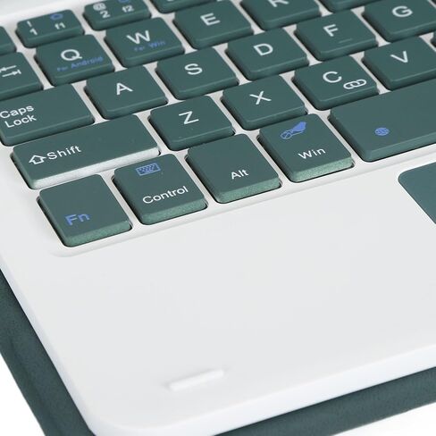 حافظة كمبيوتر لوحي Dpofirs مع لوحة مفاتيح، لوحة مفاتيح Magntrathin خفيفة الوزن مقاس 11 بوصة لجهاز Mi Pad 5 و5 Pro (أخضر داكن) in Saudi Arabia