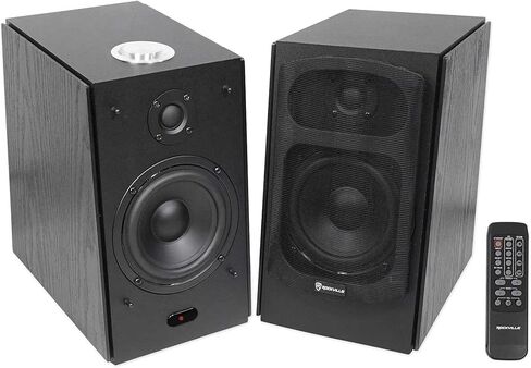 Rockville (2) HD5B 5" 150w RMS Powered Bluetooth Bookshelf Home Theater Speakers in Saudi Arabia