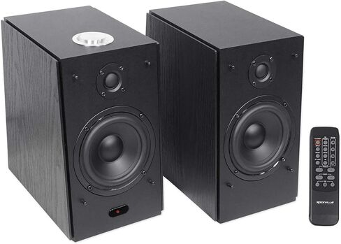 Rockville (2) HD5B 5" 150w RMS Powered Bluetooth Bookshelf Home Theater Speakers in Saudi Arabia