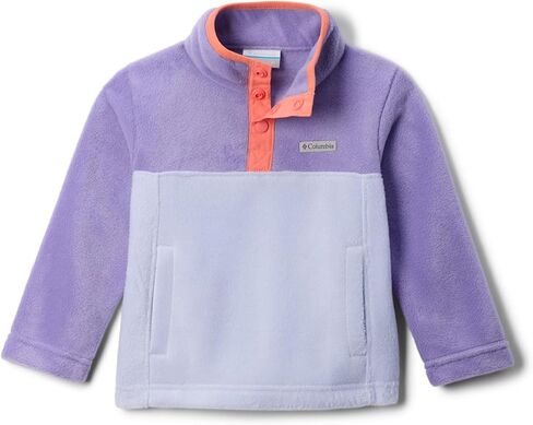Columbia Youth Boys Steens Mtn 1/4 Snap Fleece Pull-over, Collegiate Navy/Bright Indigo, Large in Saudi Arabia