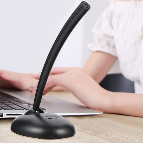 ميكروفون سطح المكتب NOLITOY USB مع قاعدة للكمبيوتر والكمبيوتر المحمول ميكروفون مكثف عالي الحساسية للبث المباشر لمؤتمر الدردشة الصوتية للألعاب والتسجيل في المكتب المنزلي in Kuwait