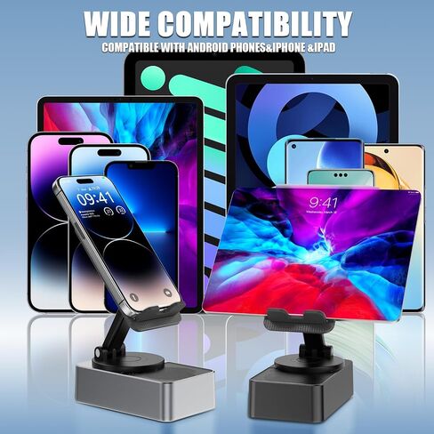 Gifts for Men, Cell Phone Stand with Wireless Bluetooth Speaker, HD Surround Sound & Led Color Changing Light, Perfect for Home and Outdoors, Compatible with iPhone/ipad/Samsung in Saudi Arabia