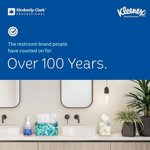 Kleenex® Hard Paper Towels (50606), with Premium Absorbency Pockets™, 1.75" Core, White, (600'/Roll, 6 Rolls/Case, 3,600'/Case) in Saudi Arabia