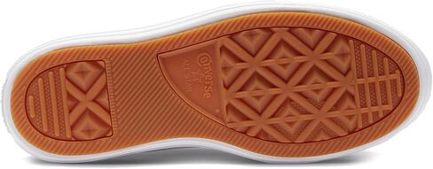 حذاء الجمباز النسائي من Converse، أسود أبيض أبيض، 8.5 in Kuwait