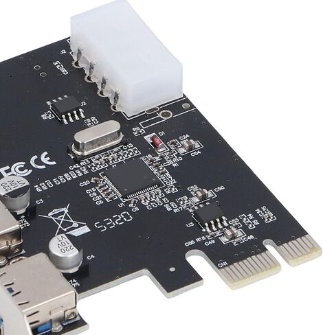 بطاقة توسيع USB 3.0 PCI Express فائقة السرعة، 4 منافذ، 5 جيجابت في الثانية، تقنية ذاتية التشغيل، محور داخلي للكمبيوتر المكتبي in Kuwait