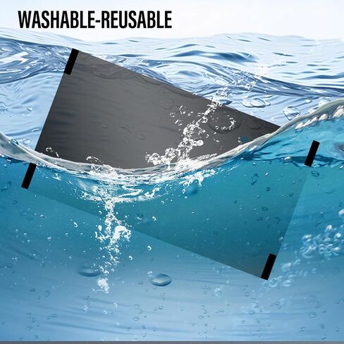 Vikye 24 Inch Computer Privacy Screen Filter for 16:10 Aspect Ratio Widescreen Monitor, Magnetic Anti Blue Light Blocking Computer Monitor Filter Film (Two Pieces) in Kuwait