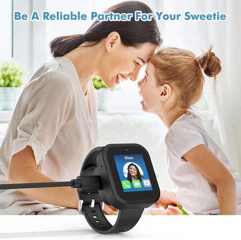 MoKo متوافق مع شاحن SyncUP Kids Watch 2، شاحن مغناطيسي مع كابل USB بطول 3.18 قدم لمزامنة ساعة الأطفال 2، قاعدة شحن من النوع A، ملحقات الساعة الذكية شحن سريع، أسود in Kuwait