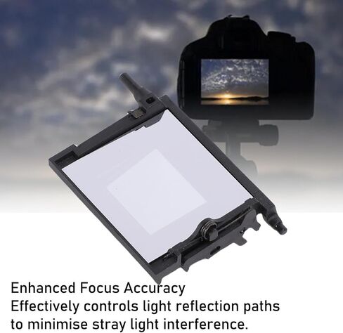 Fydun Reflective Mirror Bracket Replacement ABS Lightweight Material Compatible 700D 650D Camera Stable Reflection Support in Saudi Arabia