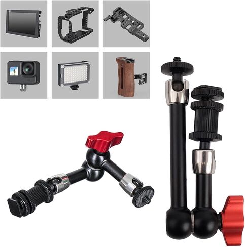 Heavy Duty 7/11" Adjustable Arm with 1/4" Screw Connection for Filmmaking Equipment Stability Articulating Magics Arm in Saudi Arabia