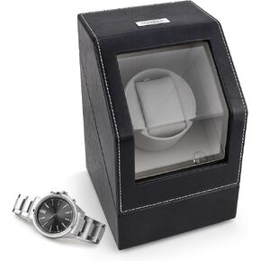 Heiden Battery Powered Single Watch Winder in Matte Black in Kuwait