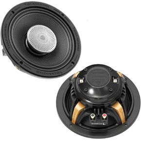 Diamond Audio MS652NEO2 Motorsport Series 6.5 بوصة مكبرات صوت نيوديميوم كاملة النطاق متحدة المحور، مقاومة للماء، 400 وات RMS 2ω in Kuwait