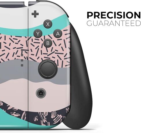 Design Skinz - Compatible with Nintendo DSi XL - Skin Decal Protective Scratch-Resistant Removable Vinyl Wrap Cover - Retro Summer Mint and Coral in Saudi Arabia