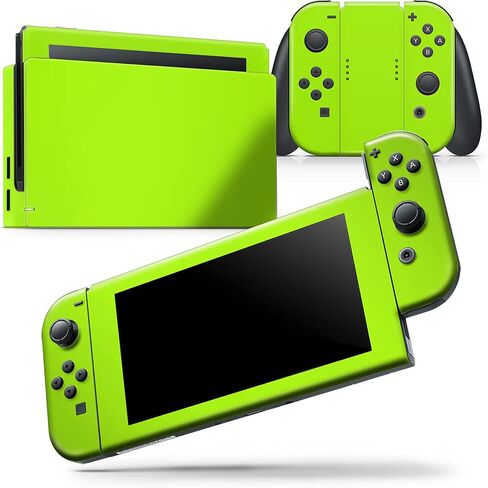 Design Skinz - Compatible with Nintendo DSi XL - Skin Decal Protective Scratch-Resistant Removable Vinyl Wrap Cover - Solid Green V3 in Saudi Arabia