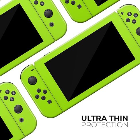 Design Skinz - Compatible with Nintendo DSi XL - Skin Decal Protective Scratch-Resistant Removable Vinyl Wrap Cover - Solid Green V3 in Saudi Arabia