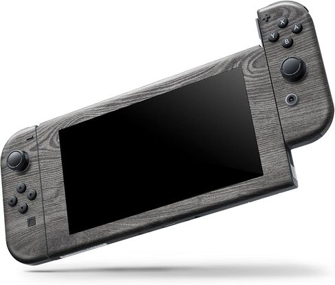 Design Skinz - Compatible with Nintendo DSi XL - Skin Decal Protective Scratch-Resistant Removable Vinyl Wrap Cover - Smooth Gray Wood V2 in Saudi Arabia