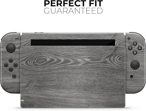 Design Skinz - Compatible with Nintendo DSi XL - Skin Decal Protective Scratch-Resistant Removable Vinyl Wrap Cover - Smooth Gray Wood V2 in Saudi Arabia