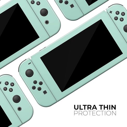 Design Skinz - متوافق مع Nintendo DSi XL - غطاء حماية من الفينيل مقاوم للخدش وقابل للإزالة - أخضر صلب رقيق in Saudi Arabia