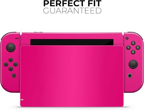 Design Skinz - Compatible with Nintendo DSi XL - Skin Decal Protective Scratch-Resistant Removable Vinyl Wrap Cover - Solid Pink V2 in Saudi Arabia