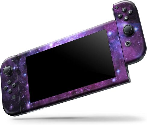 Design Skinz - Compatible with Nintendo DSi XL - Skin Decal Protective Scratch-Resistant Removable Vinyl Wrap Cover - Violet Glowing Nebula in Saudi Arabia