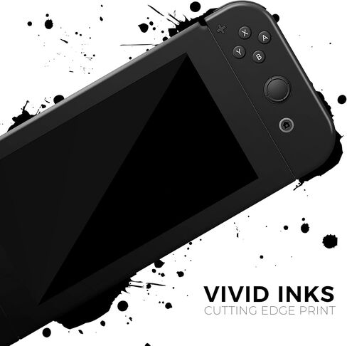 Design Skinz - متوافق مع Nintendo DSi XL - غطاء حماية من الفينيل قابل للإزالة ومقاوم للخدش - أسود صلب in Saudi Arabia