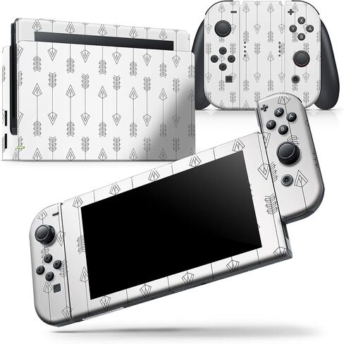 Design Skinz - Compatible with Nintendo Switch Pro Controller - Skin Decal Protective Scratch-Resistant Removable Vinyl Wrap Cover - Vertical Acsending Arrows in Saudi Arabia