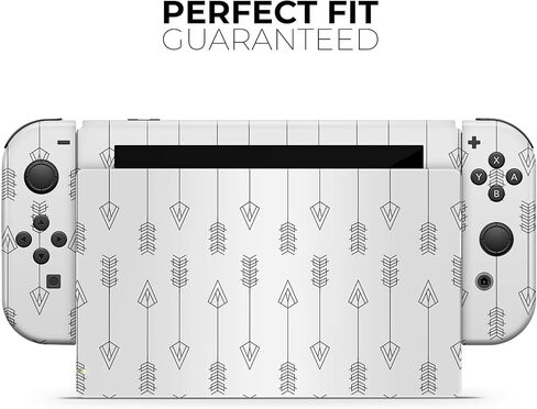 Design Skinz - Compatible with Nintendo Switch Pro Controller - Skin Decal Protective Scratch-Resistant Removable Vinyl Wrap Cover - Vertical Acsending Arrows in Saudi Arabia