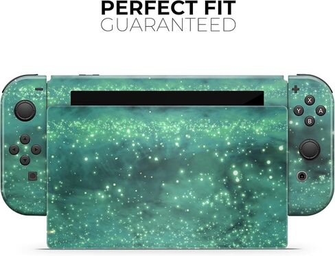 Design Skinz - Compatible with Nintendo DSi XL - Skin Decal Protective Scratch-Resistant Removable Vinyl Wrap Cover - Glowing Green Orbs of Light in Saudi Arabia