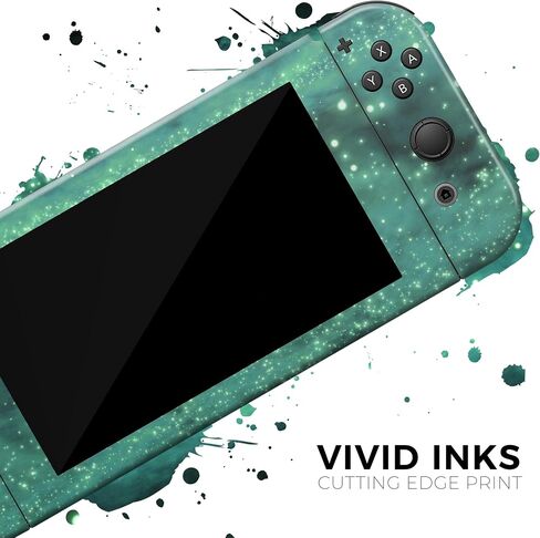 Design Skinz - Compatible with Nintendo DSi XL - Skin Decal Protective Scratch-Resistant Removable Vinyl Wrap Cover - Glowing Green Orbs of Light in Saudi Arabia