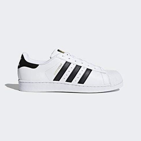 adidas Originals Superstar Sneaker, White/White/Core White, 5.5 US Unisex Big Kid in Saudi Arabia