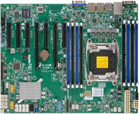 اللوحة الأم للخادم Supermicro X10SRL-F - مجموعة شرائح Intel C612 - المقبس R3 (LGA2011-3) - حزمة البيع بالتجزئة MBD-X10SRL-F-O in Saudi Arabia