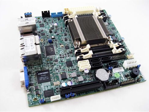 Supermicro A1sri-2558f Server Motherboard - Intel Chipset - Socket Bga-1283 - Intel Atom C2558 Quad-core [4 Core] - 1 X Bulk Pack - Mini Itx - 64 Gb - Sodimm - 4 X Memory Slots - Serial in Saudi Arabia