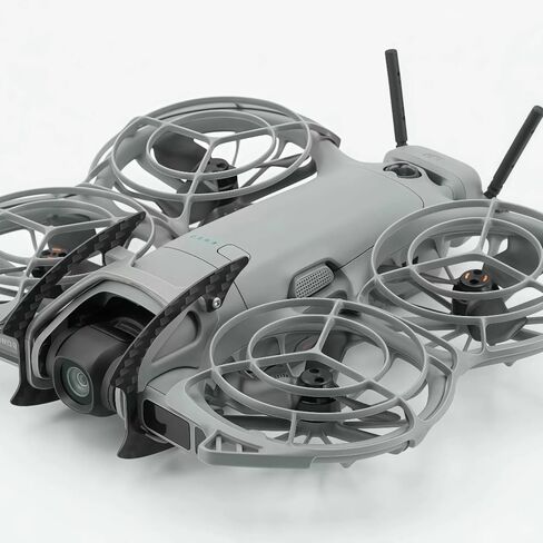 متوافق مع واقي الصدمات DJI Neo 2 Gimbal Bumper Guard، وشريط حماية الكاميرا المضاد للتصادمات مع تركيب سهل التركيب، وملحقات Gimbal Bar Neo2 من ألياف الكربون (ألياف الكربون) in Saudi Arabia