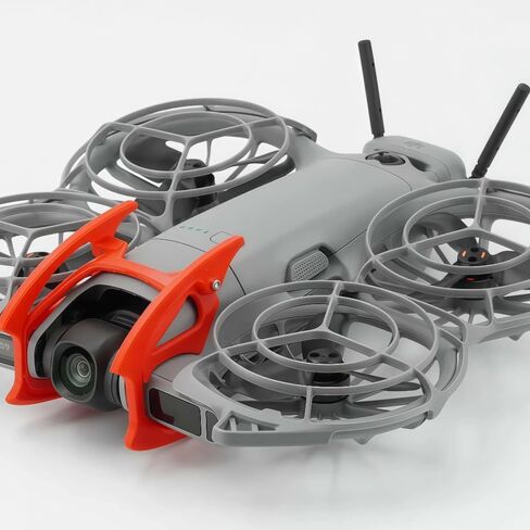 متوافق مع واقي الصدمات DJI Neo 2 Gimbal Bumper Guard، وشريط حماية الكاميرا المضاد للتصادمات مع تركيب سهل التركيب، وملحقات Gimbal Bar Neo2 من ألياف الكربون (ألياف الكربون) in Kuwait