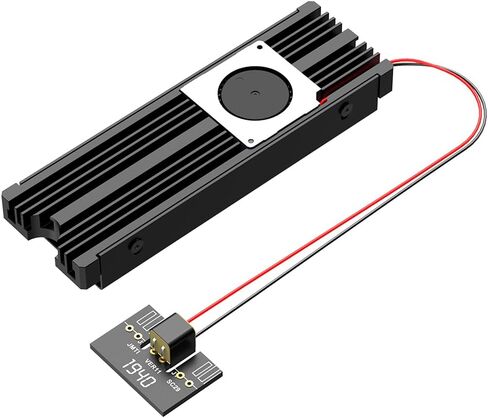 M.2 Heatsink NVME 2280 SSD Heat Sink Support Single Double Sided M2 SSD Cooling with Thermal Silicone Pads Cooler for Computer PC PS5 PCIE NVME or NGFF SATA M.2 SSD Installation in Saudi Arabia