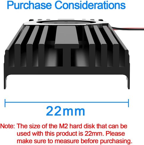 M.2 Heatsink NVME 2280 SSD Heat Sink Support Single Double Sided M2 SSD Cooling with Thermal Silicone Pads Cooler for Computer PC PS5 PCIE NVME or NGFF SATA M.2 SSD Installation in Saudi Arabia