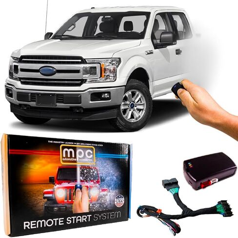 مجموعة البدء عن بعد MPC المتوافقة مع فورد F-150 2020 || غاز || مفتاح البدء || التوصيل والتشغيل || لا يوجد قفل-قفل-فتح-قفل || الولايات المتحدة الأمريكية الدعم الفني in Saudi Arabia