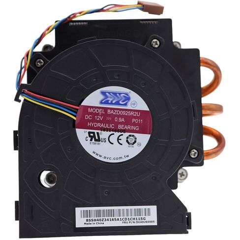 Deal4GO 13L 80W CPU Cooling Fan Heatsink 5H40U93005 Replacement for Lenovo IdeaCentre 5-14IOB6 C5-14IMB05 C5-14IOB6 G5-14AMR05 GeekPro M930T M930s in Saudi Arabia