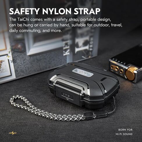 CCZ ZC01 Hard Shell IEM Case for KZ ZS10 Pro in Ear Monitor, Travel Portable Earbuds Case Waterproof Headphone Storage Box for Shure SE215, CCZ Melody, KBEAR KS1, KZ ZAR, Earphone,Earbuds(Clear Black) in Kuwait