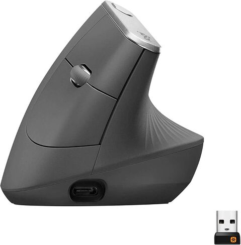Logitech Mouse MX Vertical, 910-005448 (Renewed) in Saudi Arabia