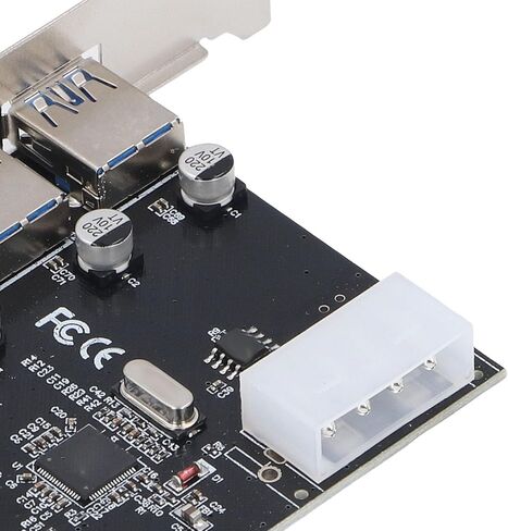 Bewinner PCI Express USB 3.0 Expansion Card, 4 Ports USB 3.0 PCI Express Professional 5V with CD for Workstations in Saudi Arabia