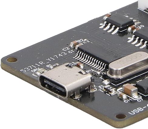 وحدة المنفذ التسلسلي USB إلى TTL 4 طرق اتصال مستقلة عالية السرعة مع مؤشرات LED واجهة من النوع C لمشاريع الإلكترونيات لوحة PCB ذاتية الصنع in Saudi Arabia
