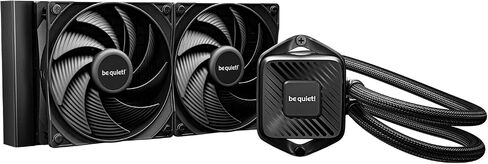 be quiet! Pure Loop 3 240 mm All-in-One Water Cooling for Slightly Overclocked AMD/Intel Systems, 2x Pure Wings 3 120 mm PWM High-Speed Fans, High Static Pressure, Whisper-Quiet PWM Pump in Saudi Arabia